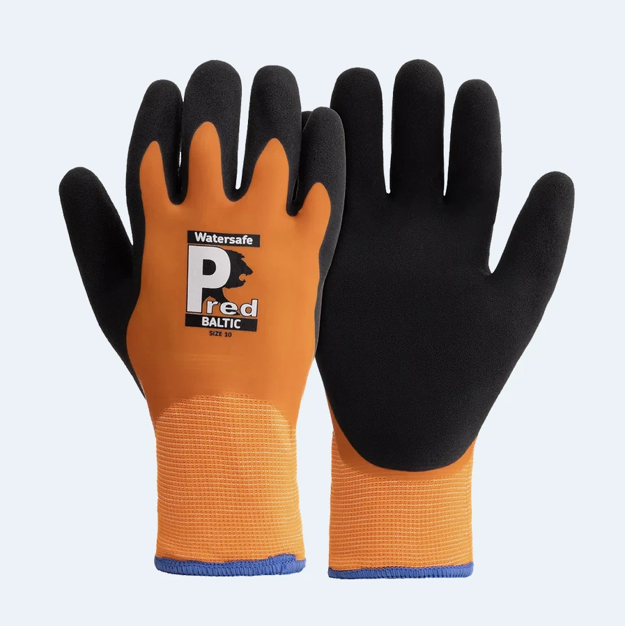 Predator BALTIC 15g Anti-Cold & Winter Protection/Latex Coated Gloves/Tracked D