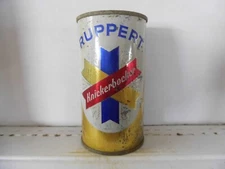 RUPPERT KNICKERBOCKER  FLAT TOP BEER CAN~RUPPERT BRG, NEW YORK NY