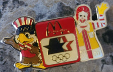 Pin's olympique MCDONALD'S 1984 SAM L'AIGLE RONALD MCDONAL