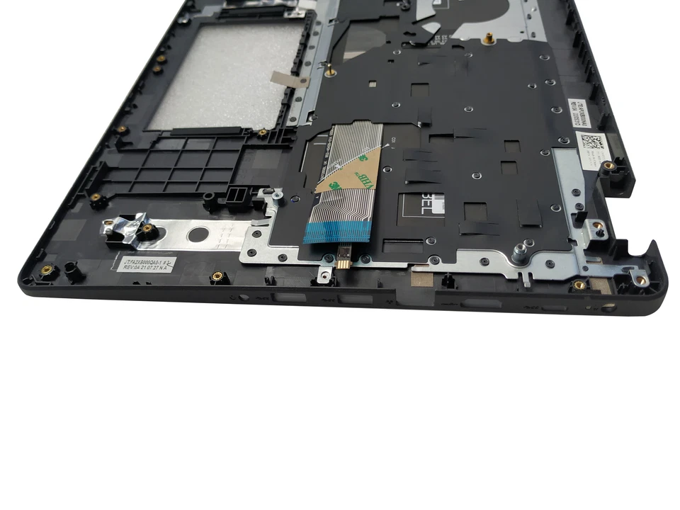 英语 西班牙语键盘 适用于戴尔 Vostro 3400 3401 3405 Palmrest COVER 0TV7CN — 第 3/4 张图片