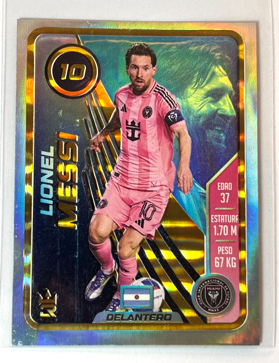 2025 FIFA CLUB WORLD CUP 3R Sticker #B04 LIONEL MESSI Inter Miami