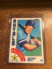 1984 Topps Baseball  # 399 George Brett AL All Star 3rd Base