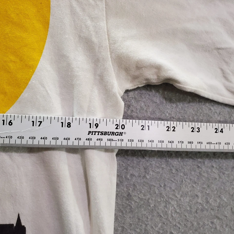 Camiseta Wu Tang Clan Hombres Mediana Blanca Logo Y2K Ciudad Hip Hop Rap Camiseta LEER Foto 4 de 4