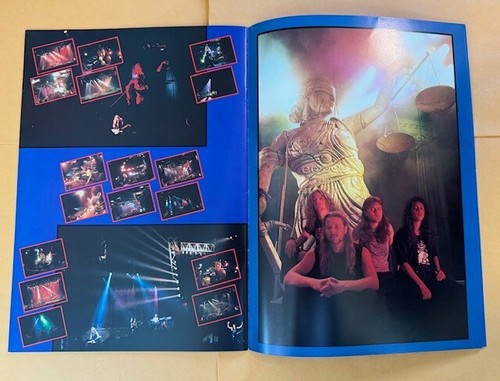 Metallica Damaged Justice Tour 1988 - 1989 Konzert Programm Buch mit Japan Beilage - Bild 4 von 8