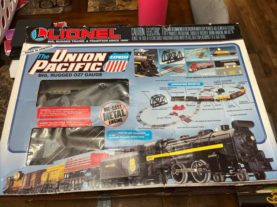 Vintage 1990's Lionel Union Pacific Electric Train Set | eBay