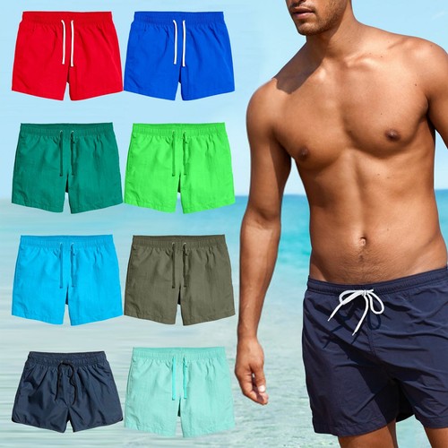 Mens Ex-Brand Summer Swim Shorts Mesh 