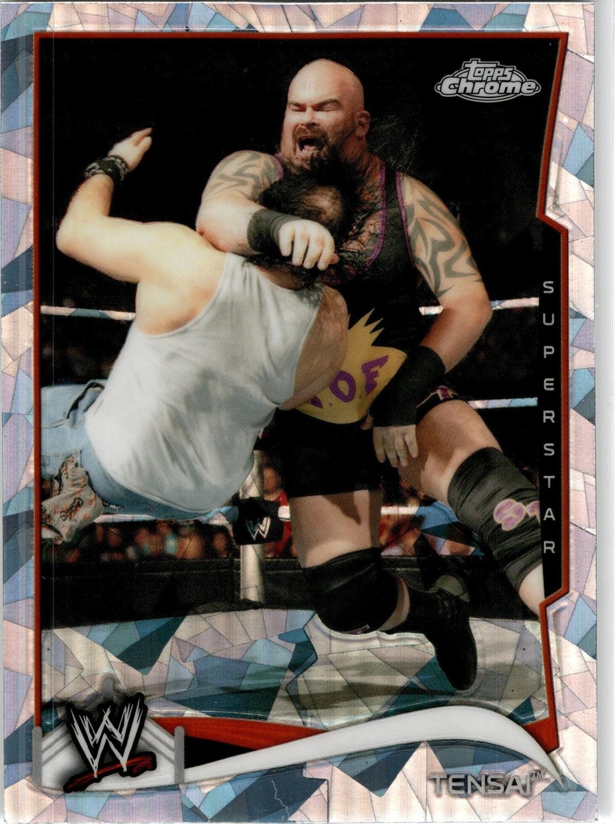 2014 Topps Chrome WWE #50 Tensai Atomic Refractors | eBay