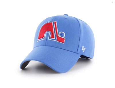 Quebec Nordiques Cap NHL Eishockey Cap 47 Brand Kappe  Klettverschluß Historic