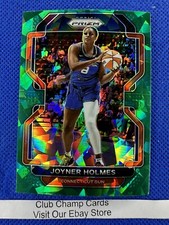 2022 #51 Joyner Holmes WNBA Panini Prizm Basketball Green Ice Prizm Sun