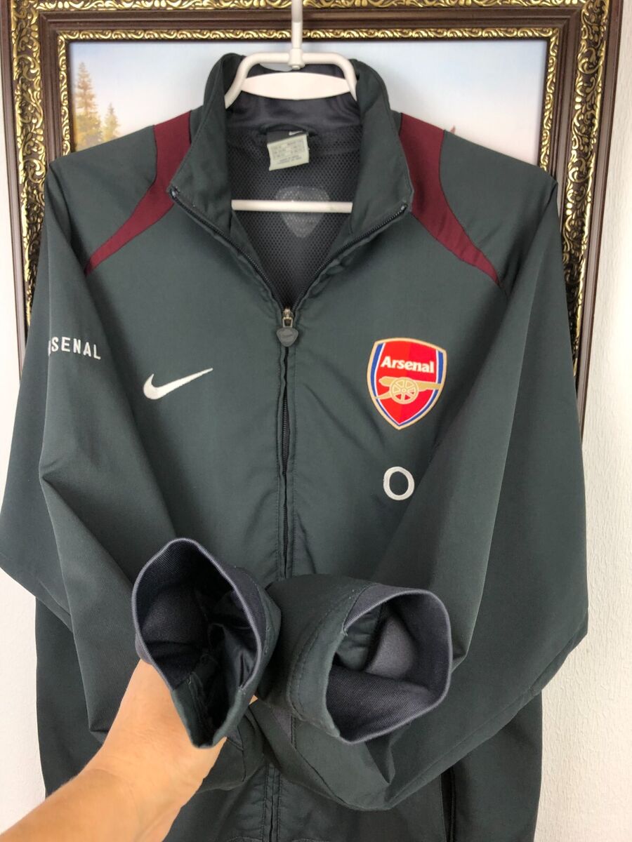Vintage Nike Arsenal Football Jacket Soccer Track Top Vintage Nike Arsenal Football Jacket Soccer Track Top