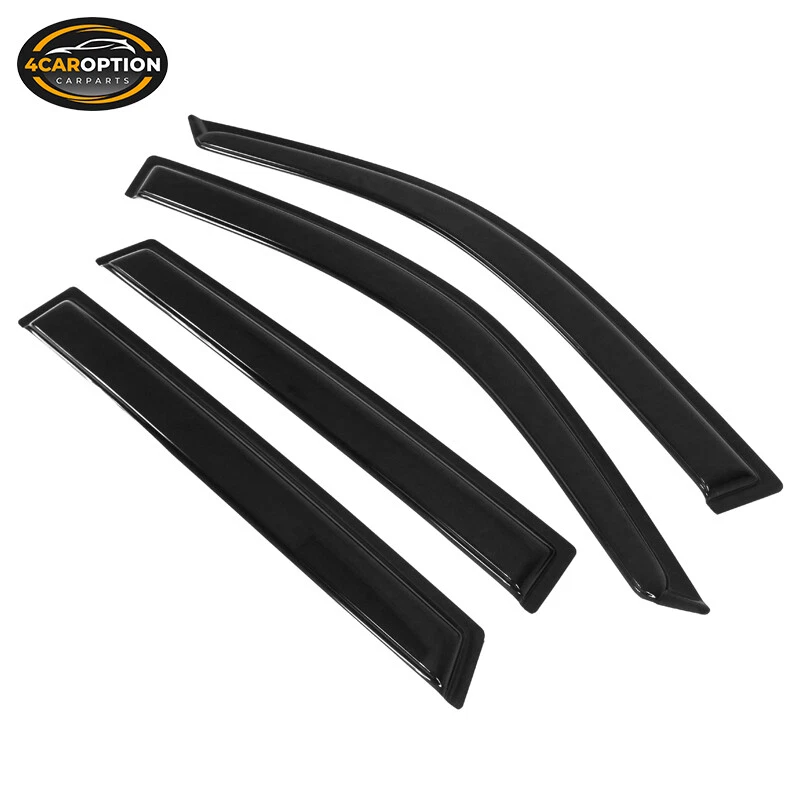 Fits 01-05 Toyota RAV4 Window Visors Rain Sun Guard Vent 4 Pieces Set Foto 3 de 4