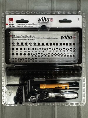 WIHA Multi Bit Screwdriver Set 65pc.