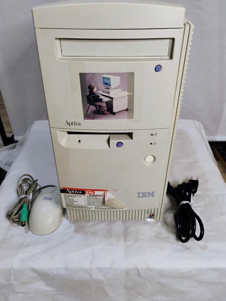 【極美品】IBM Aptiva D1J 2156デスクトップパソコン本体 レトロ IBM Aptiva Computer / Tower Cpu/Vintage Computer | eBay