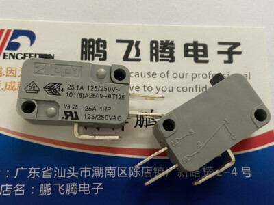 1pcs ZIPPY V3-25S-00D3-Z high current micro switch 25A250VAC stroke reset limit