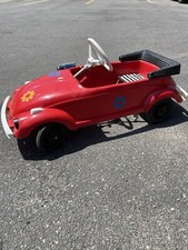 Vintage Pines Volkswagen convertible Electric pedal car VW Rare