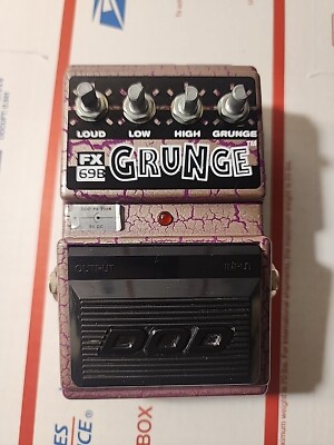 DOD Digitech FX69B Grunge Distortion Vintage Guitar Effect Pedal