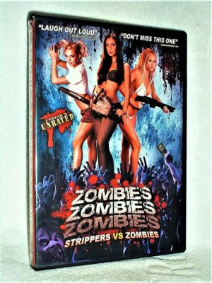 Zombies Zombies Zombies: Strippers Vs Zombies (DVD, 2007) exotic dancer fight