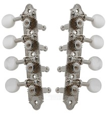 Grover 409N  409 Series  A  Style Mandolin Tuning Machines, Nickel
