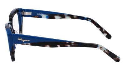 New FERRAGAMO SF-2938 414 Blue Tortoise & Deep Turquoise Eyeglasses 53/14/140 Salvatore Ferragamo SF2938N 414 Eyeglasses Women main image 3