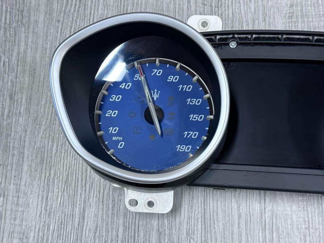 2015 MASERATI GHIBLI INSTRUMENT CLUSTER OEM# 670031671