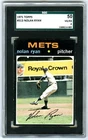 NOLAN RYAN~NEW YORK METS~1971 TOPPS SGC-50 VG-EX (4) GRADED BASEBALL CARD #513