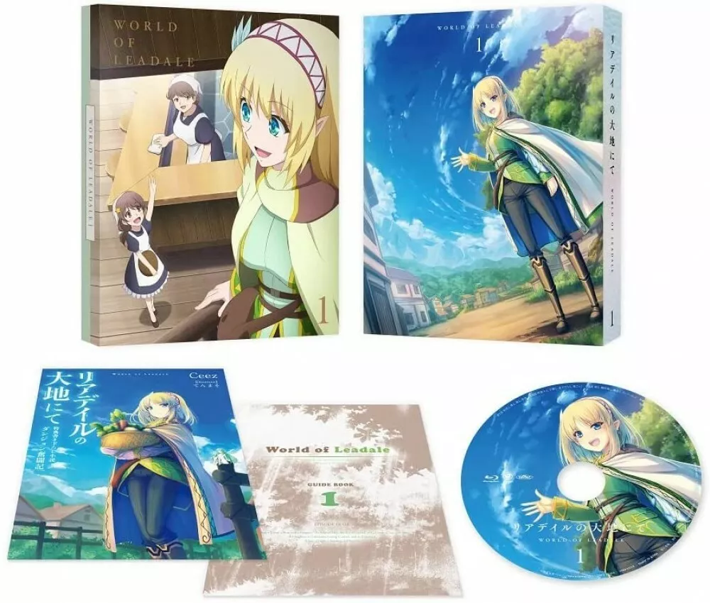 In the Land of Leadale Vol.1 First Limited Edition Blu-ray Novel Booklet  Japan