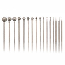 0.5-12mm Ball Head Diamond Burr Grinding Bit ...