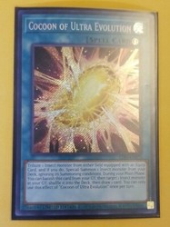 Cocoon of Ultra Evolution LDS1-EN073 Secret Rare Legendary Duelists: Season 1