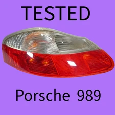 🟩03-04 Porsche Boxster 989 Left Driver LH Taillight Brake Stop Lamp OEM TESTED