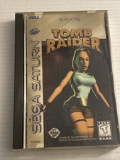 Tomb Raider Sega Saturn 1996 Authentic Complete w/ Manual Registration Card
