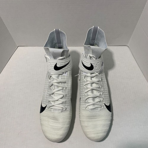 Botines de fútbol Nike para hombre talla 14,5 Alpha Menace Elite 2 Flyknit nuevos AO3374-101 - Imagen 13 de 17