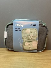 Nuby Health Care Kit 8-Piece Set for 0+ Months Grey Carry Case Baby Essentials