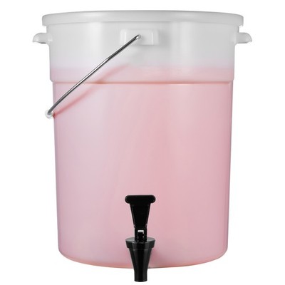 Uimoso Drink Dispenser 5 Gal Beverage Dispenser for Parties Plastic with Spigot