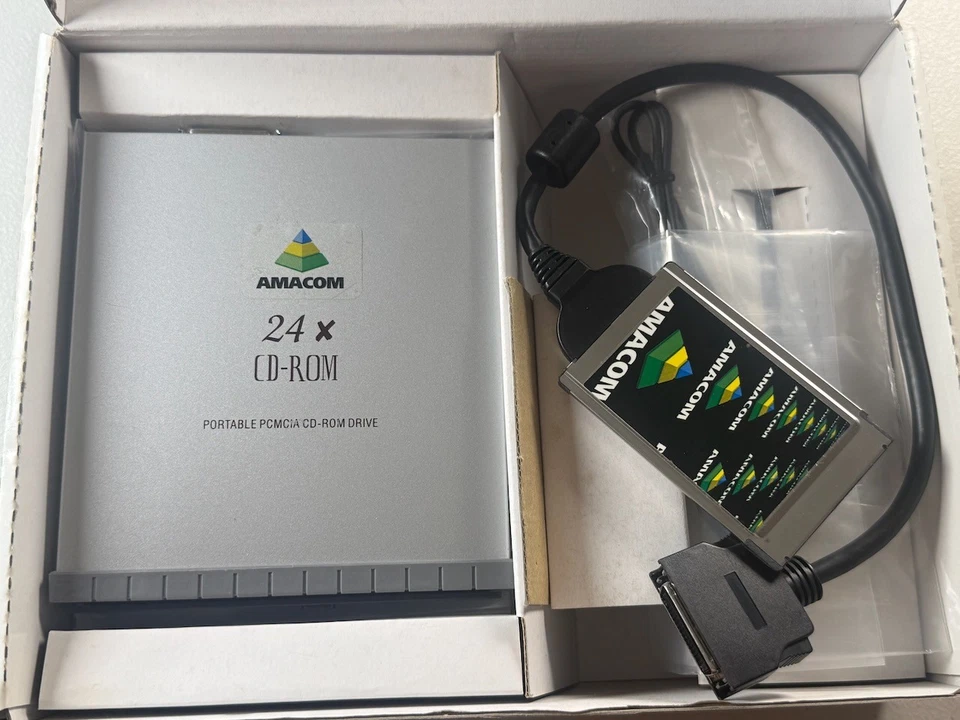 Amacom Baby CD PCMCIA Type II/III Drive – Portable Laptop Optical - Image 2 of 4