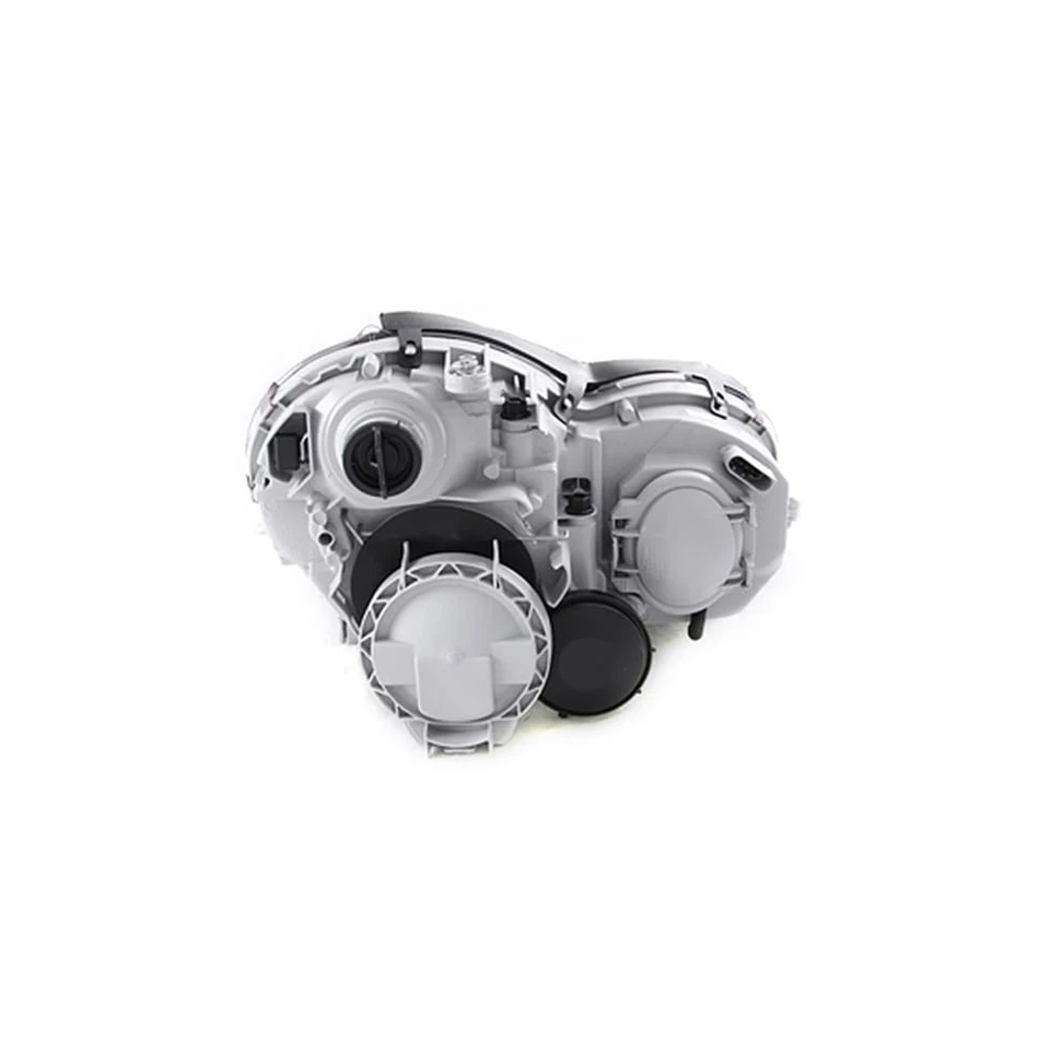 Chrome Clear Lens Projector Headlight Set for 2001-2005 Mercedes-Benz C240 - Image 2 of 3