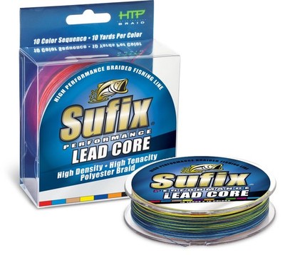 Sufix 668 Performance Lead Core 12 15 18 Lb 100Yd Metered Line 10 Colors
