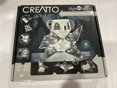 Glowing Panda & Monochrome Crew Creatto Light Up Crafting Kit 888008