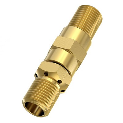 LP Propane Gas Fire Pit Air Mixer Valve 1/2 Solid Brass 90K BTU Max Capacity