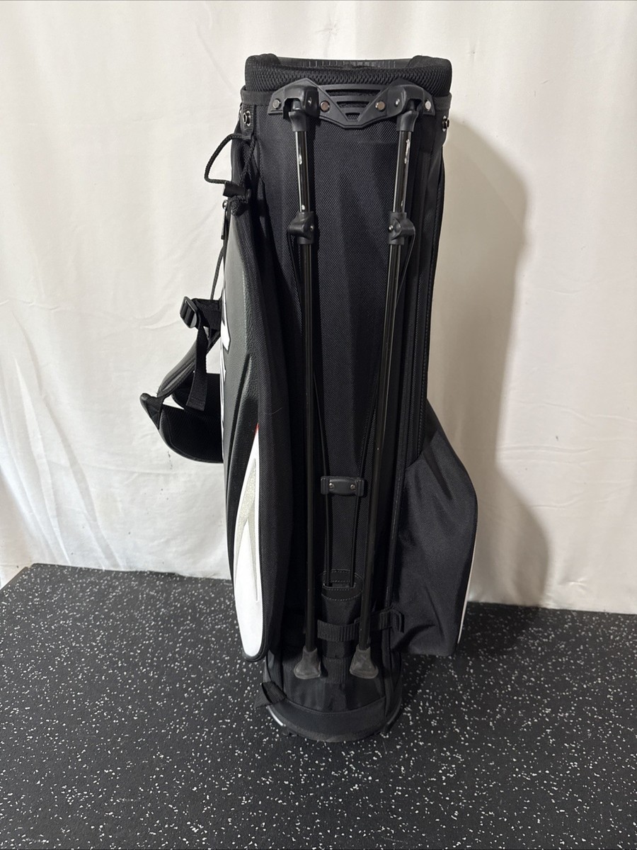 Srixon ZXI Tour Staff Stand Golf Bag White / Black 5 Way ~ NICE