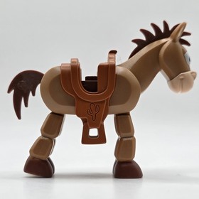 LEGO Bullseye Minifigure 7597 7594 Horse Saddle Toy Story Mini Fig Rare Retired