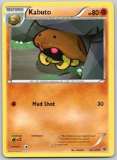 Kabuto 38/124 Uncommon Fates Collide Pokemon Near Mint
