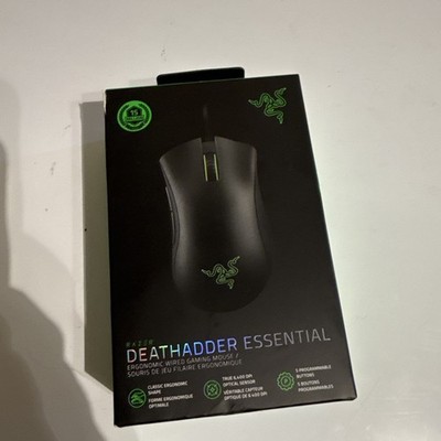 Deathadder Razer Essential Computer Gaming Mouse - New
