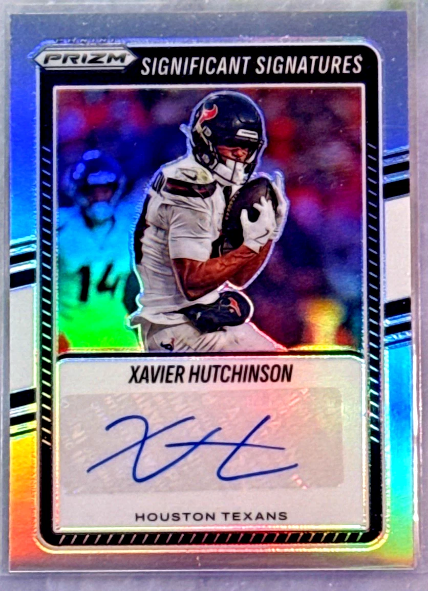 2025 Panini Prizm - Significant Signatures Xavier Hutchinson #SSI