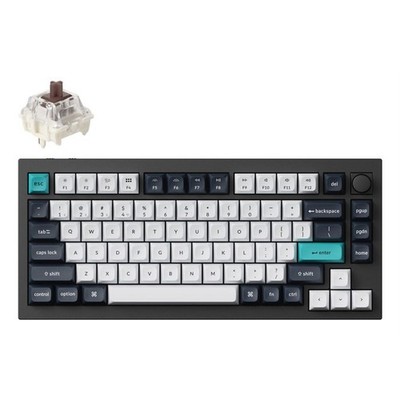 Keychron Q1 Max Tastatur Universal USB + RF Wireless + Bluetooth QWERTY UK Engli