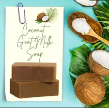 Coconut Handmade Goat Milk Soap