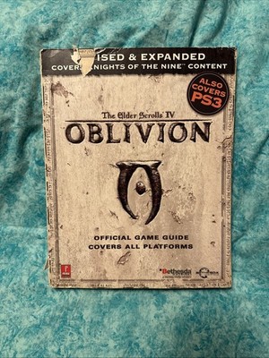 Elder Scrolls IV: Oblivion Official ~ Xbox 360, PlayStation 3, and PC ~ Used