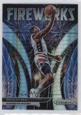 2021-22 Panini Prizm Fireworks Hyper Prizm Bradley Beal #9 fm0