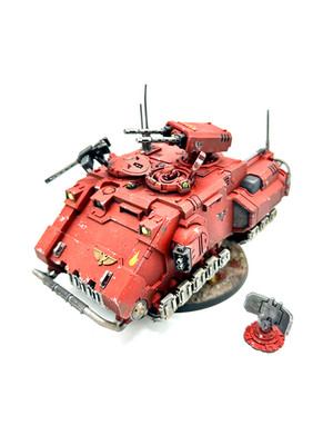 Warhammer 40k Primaris Impulsor Space Marine Blood Angels bemalt