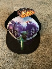 Star Wars Hat Clone Wars Yoda Snapback  