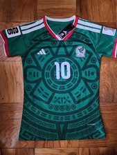 adidas Mexico 10 JENNY Soccer Jersey 2026 FIFA World Cup Green Size M Youth